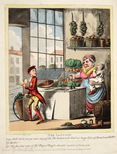 Die Warnung, veröffentlicht 1828 von Joe Lisle